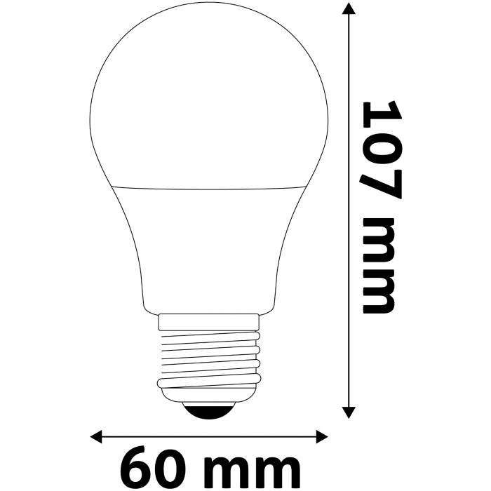 Ampoule LED E27 A60 8W 4000K Avide